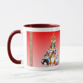 Mok kerstboom Kittens (Links)