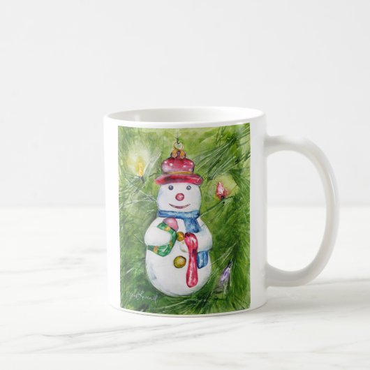Mok kerstboom Snowman (Rechts)