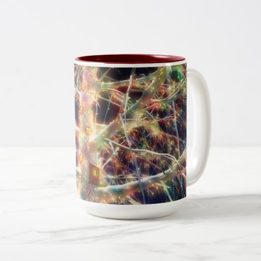 Mok kerstboomkermis (Voorkant rechts)