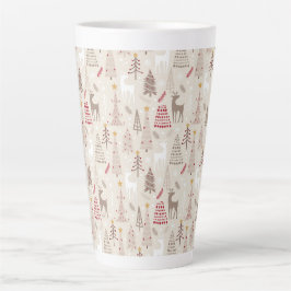 Mok kerstbos latte
