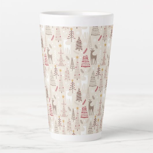 Mok kerstbos latte (Voorkant)