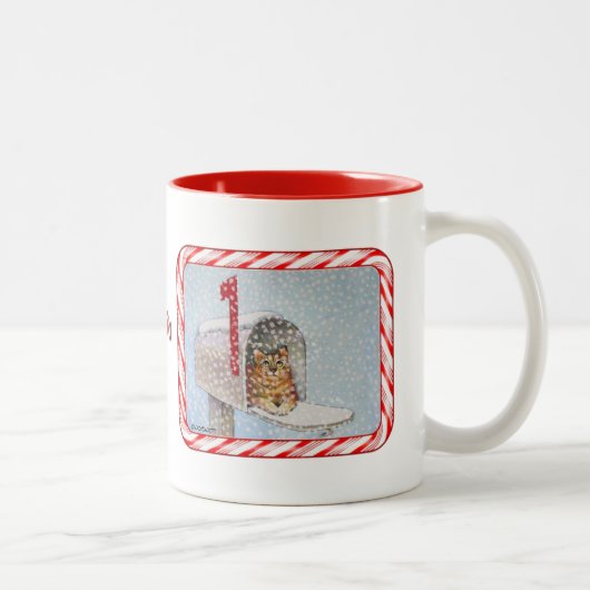 Mok kerstbrievenbus (Rechts)