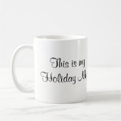 Mok kerstcadeau voor feestdagen (Links)