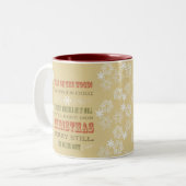 Mok kerstcitaat (Voorkant links)