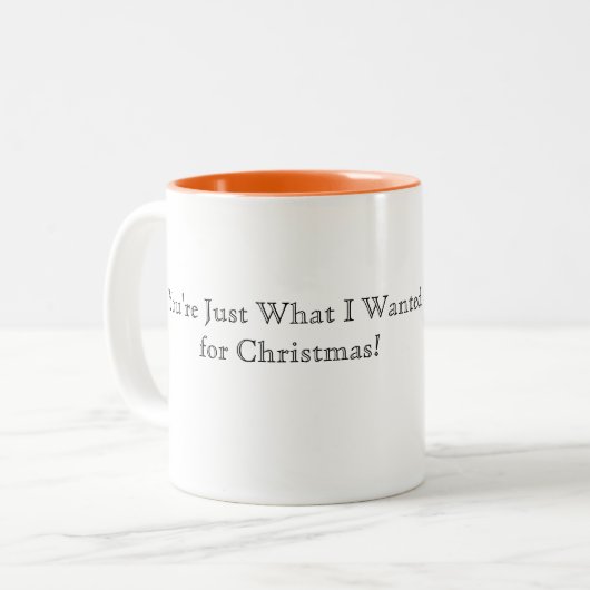 Mok kerstdachshund (Voorkant links)