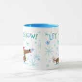 Mok kerstdachshund (Midden)