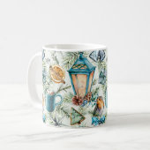 Mok kerstdecorptiepatroon (Voorkant links)