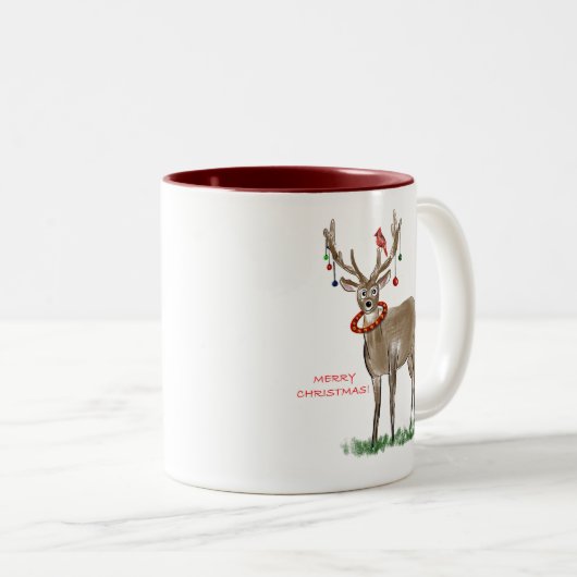 Mok kerstfeestdag (Voorkant rechts)