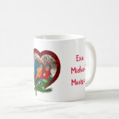 Mok kerstfoto koffie (Voorkant rechts)