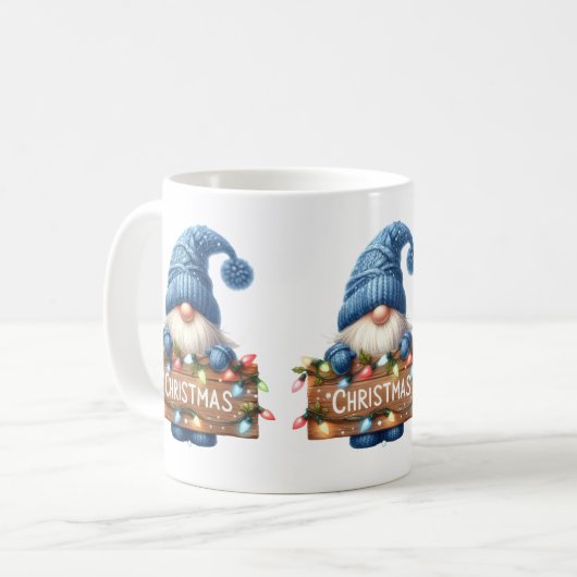 Mok kerstgrint (Voorkant links)