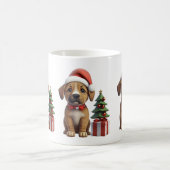 Mok kersthond met kersthondje (Center)
