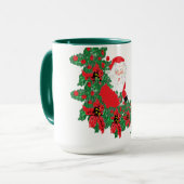 Mok: Kerstkerstkerstkerstkerstman Mok (Voorkant links)