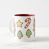 Mok kerstkoekjes (Voorkant links)