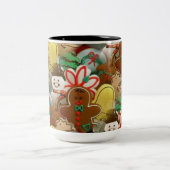 Mok kerstkoekjespatroon (Center)