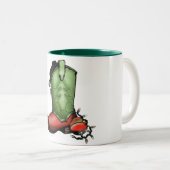 Mok kerstlaars (Voorkant rechts)