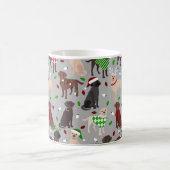 Mok kerstlabrador Retriever Koffie (Center)