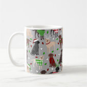 Mok kerstlabrador Retriever Koffie (Links)