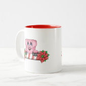 Mok kerstmis (Voorkant links)