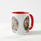 Mok kerstmis (Voorkant rechts)