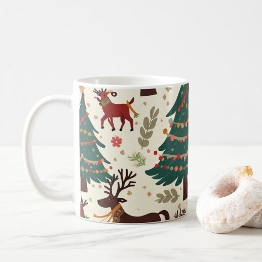 mok kerstmis (Met donut)