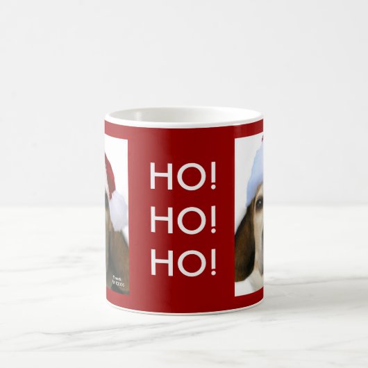 Mok kerstmis beagle (Center)