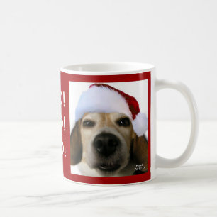 Mok kerstmis beagle