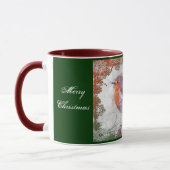 Mok kerstmis Cheer Robin (Links)