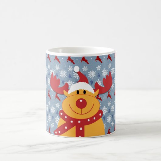 Mok kerstmis deer White Coffee (Center)