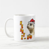 Mok kerstmis met koffie (Links)