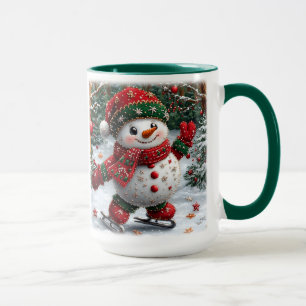Mok kerstmis Snowman