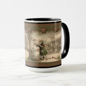 Mok kerstmis Snowman (Voorkant rechts)