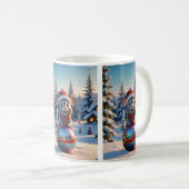 Mok kerstmuis (Voorkant rechts)