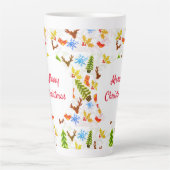 Mok kerstpatroon festiviteiten seizoen (Voorkant)