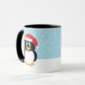 Mok kerstpinguïn (Voorkant links)