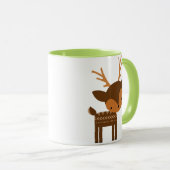 Mok kerstrendieren (Voorkant rechts)