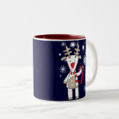 Mok kerstrendieren (Voorkant rechts)