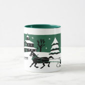 mok kerstsneeuwscène uit 1940 (Midden)