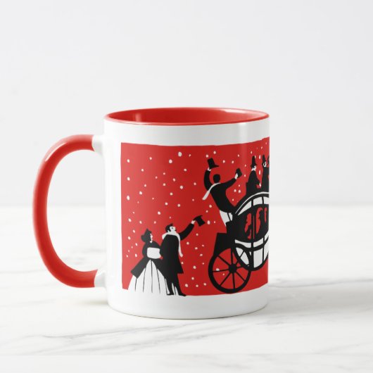 mok kerstsneeuwscène uit 1940 (Links)