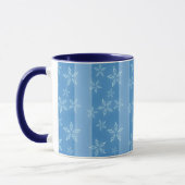 Mok kerstsnowflakes (Links)