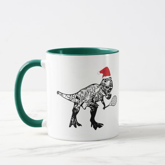 Mok kersttennis Dinosaur (Links)