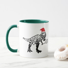 Mok kersttennis Dinosaur