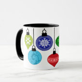 Mok kerstversiering (Voorkant links)