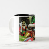 Mok kerstviering (Voorkant links)