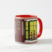 Mok kerstwinkel (Voorkant rechts)