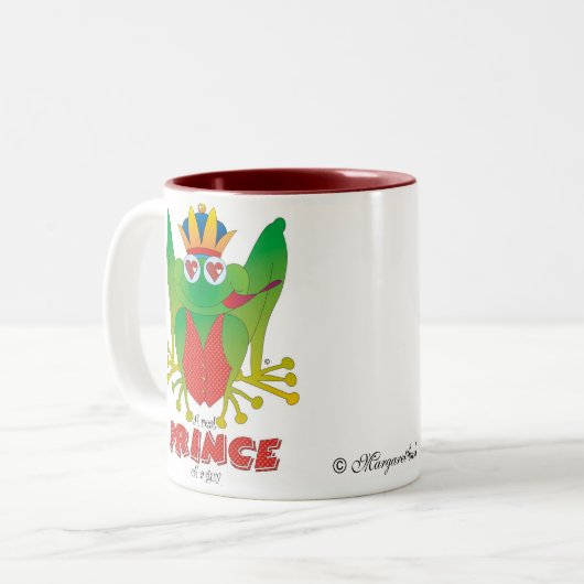 Mok kikkervis (Voorkant links)