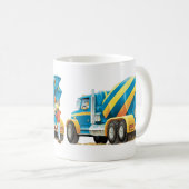 Mok Kinder constructie betonmixer (Voorkant rechts)