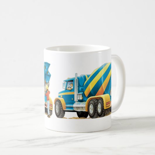 Mok Kinder constructie betonmixer (Voorkant rechts)