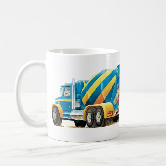 Mok Kinder constructie betonmixer (Links)