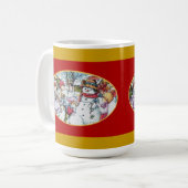 Mok Kinderen en Snowman (Voorkant links)