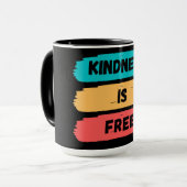 Mok Kindness is gratis (Voorkant links)